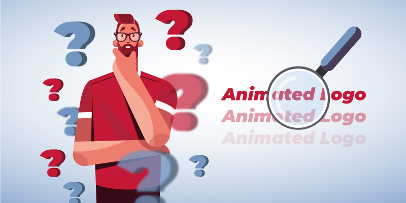 What is an animated logo?